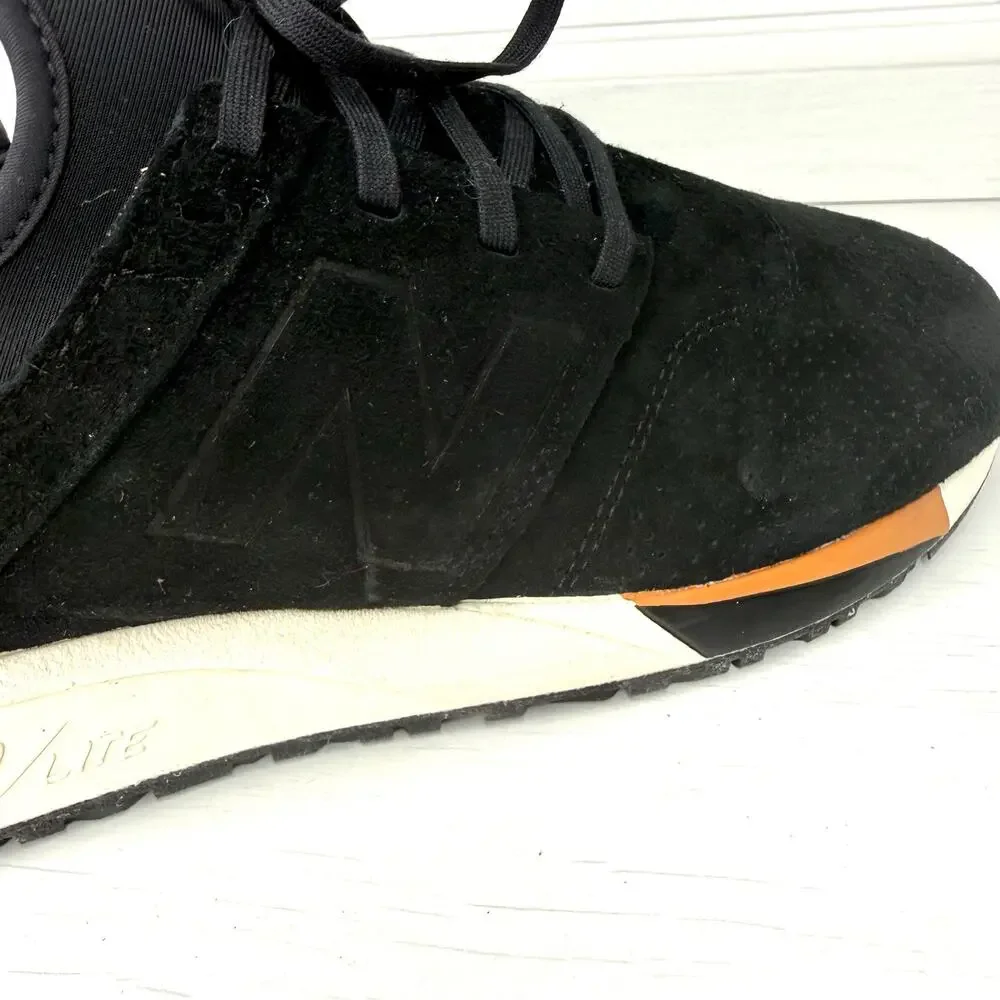 New Balance 247 Luxe Black Tan White MRL247WU Men's Size 10 NWOB